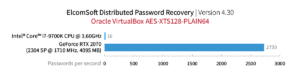 Elcomsoft Distributed Password Recovery virtuelle Maschinen entschlüsseln für Forensiker