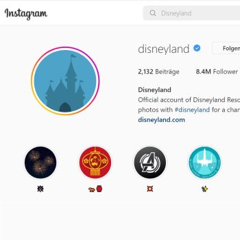 Instagram Account von Disneyland gehackt