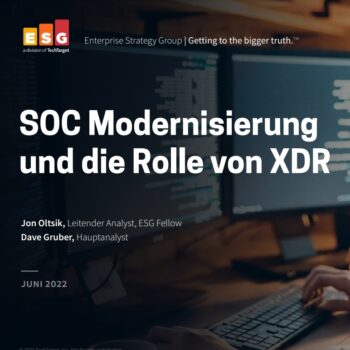 E-Book: SOC Modernisierung und die Rolle von XDR