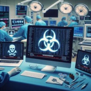 Erschreckende Realität: Hacker im Gesundheitssektor Bild: Bing - KI